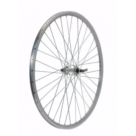 Ruota 28" silver corsa