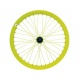 Ruota Fixed Fluo con mozzo Flip Flop scatto fisso e single speed