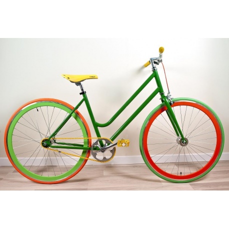 Bici Fixed donna FT Evergreen